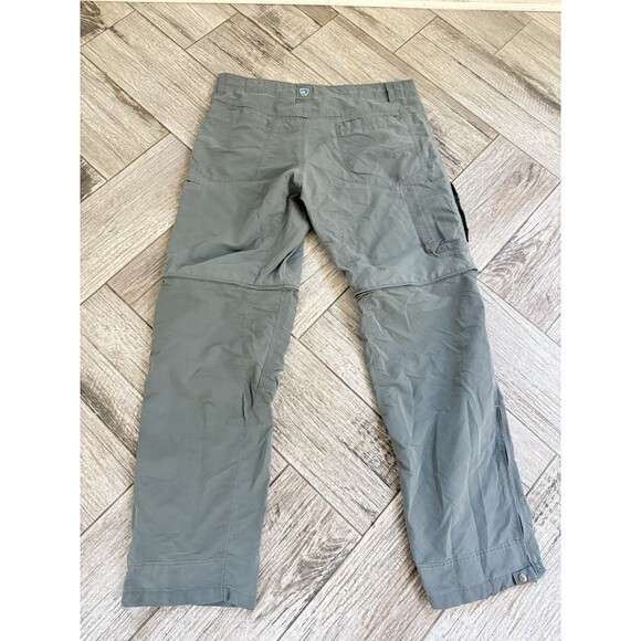 Kuhl Pants Mens Gray Liberator Convertible Stealth Utility Durable 36X32 - Picture 7 of 9